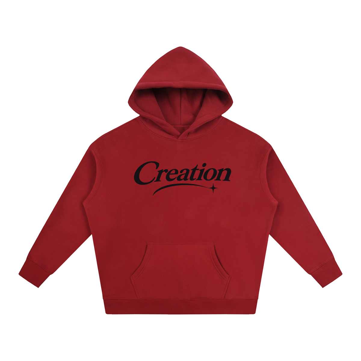 Creation Christian hoodie, Genesis 1 print, view 5