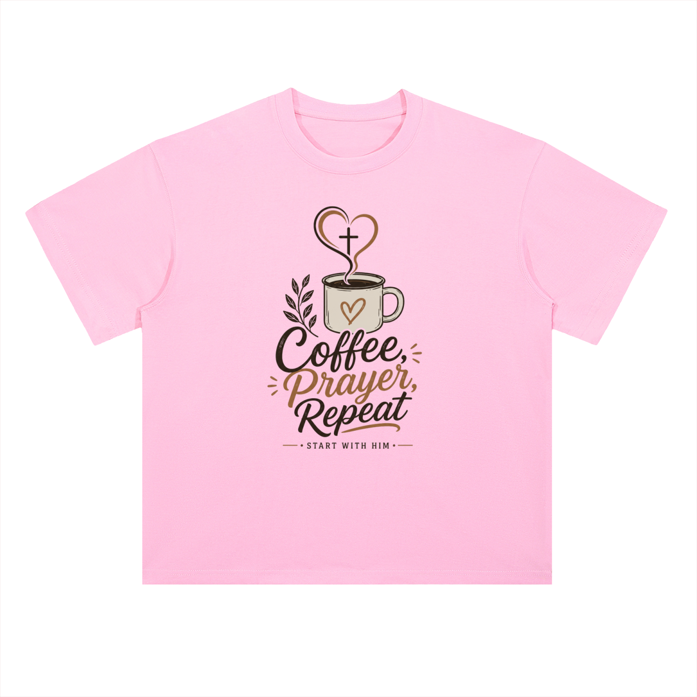 "Coffee, Prayer, Repeat" Tee