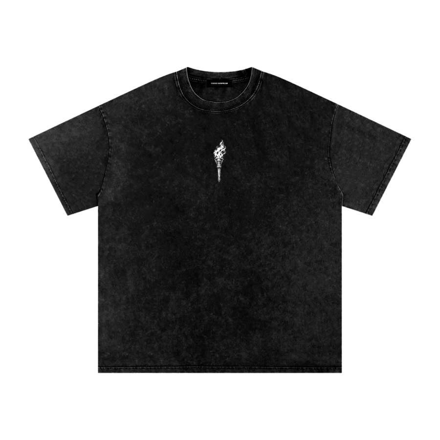 Abraham and Isaac Christian t-shirt by Gospelscribe, snow washed, Genesis 22 print