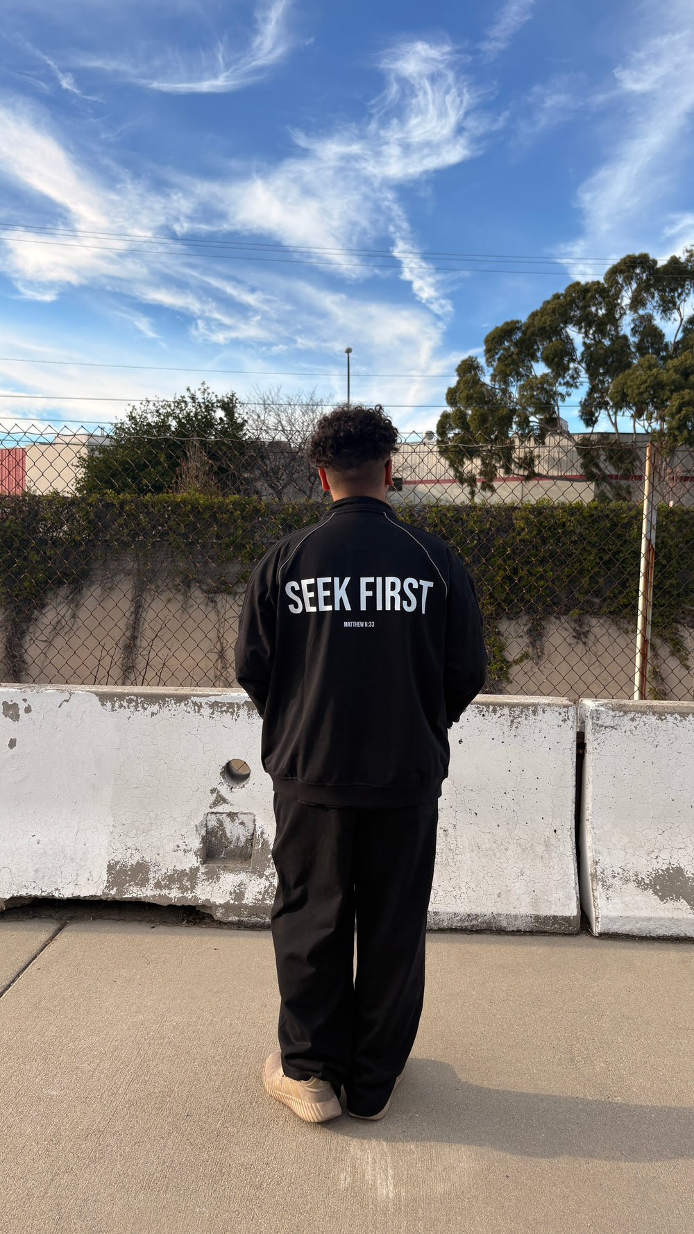 "SEEK FIRST" JACKET