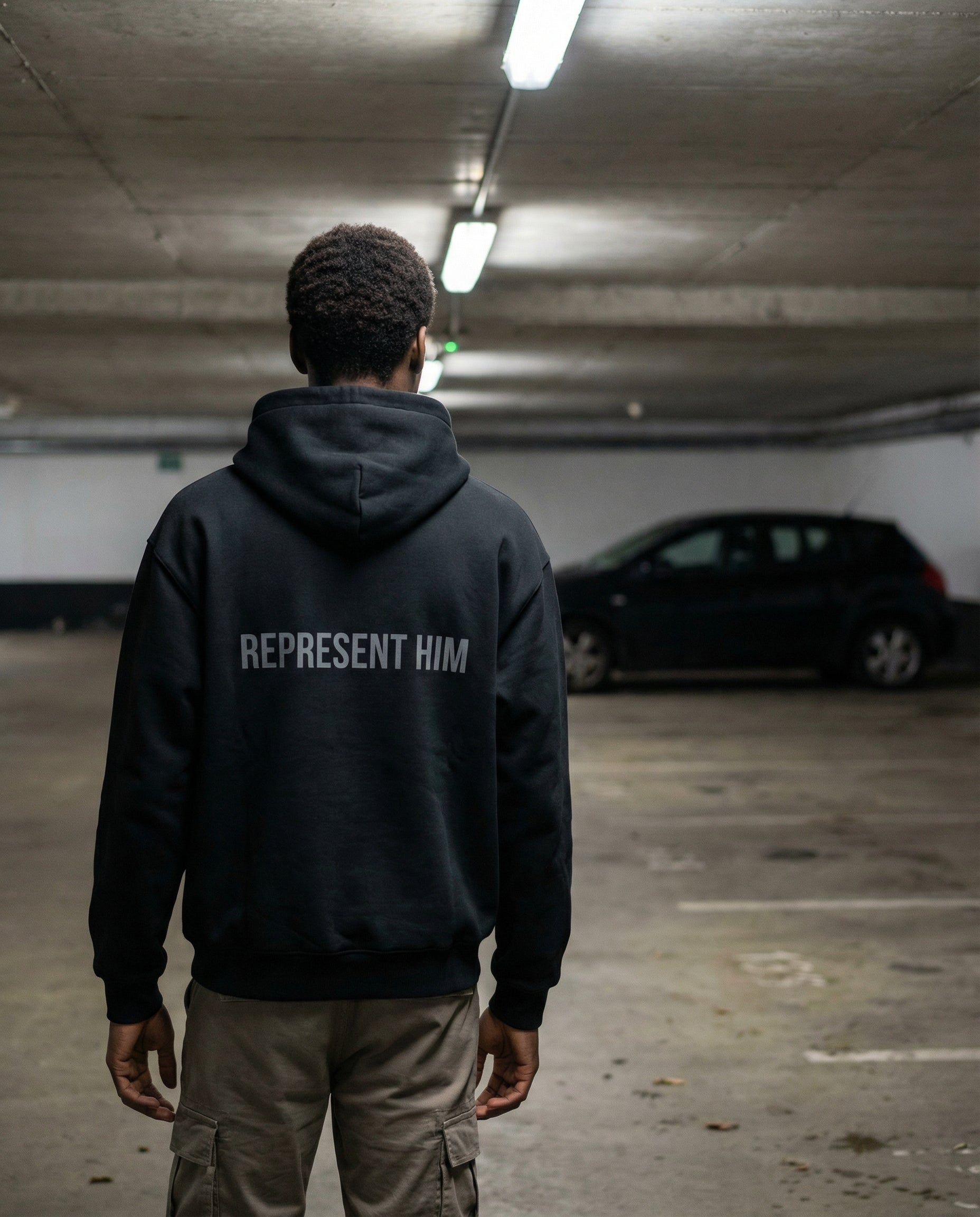 “Represent Him” Black Hoodie