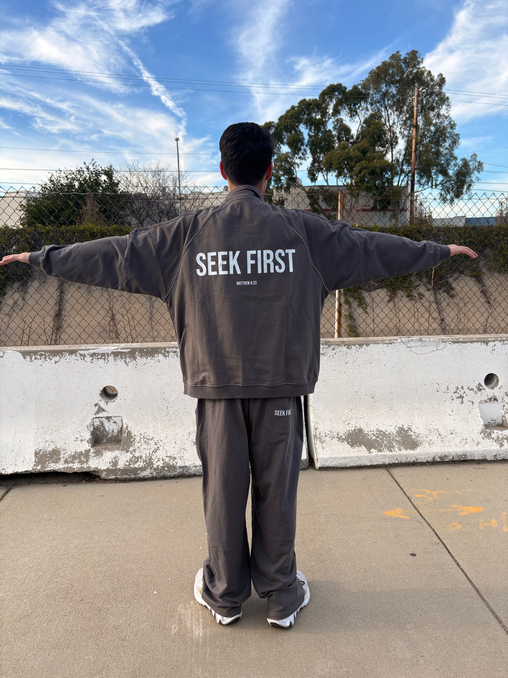"SEEK FIRST" JACKET