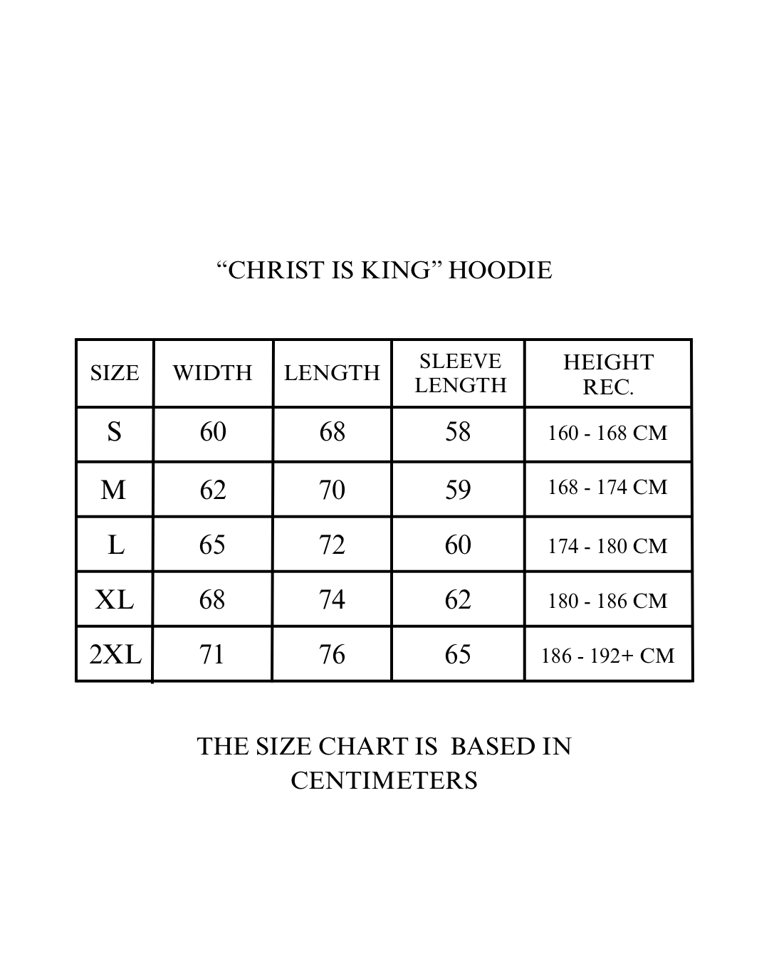 “Christ Is King” Hoodie