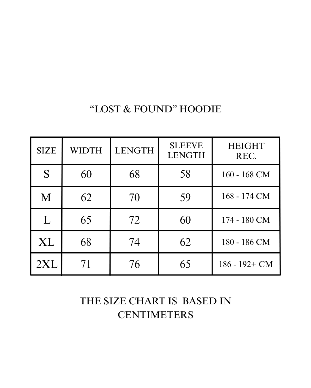 "Lost & Found" Hoodie