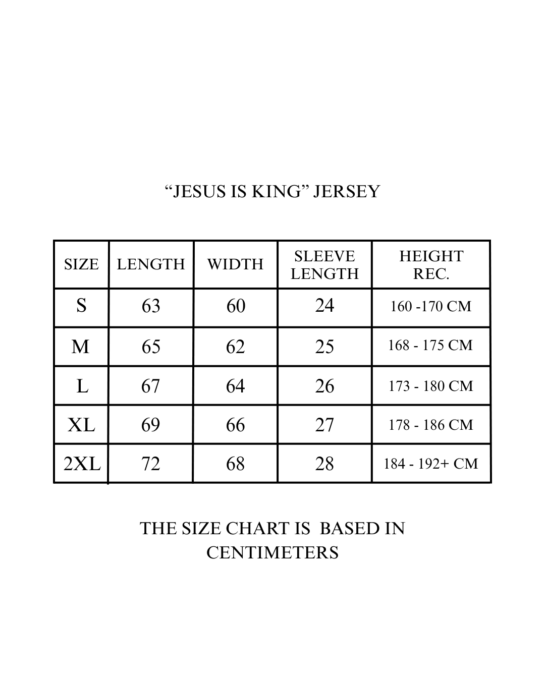 "JESUS IS KING" PINK JERSEY