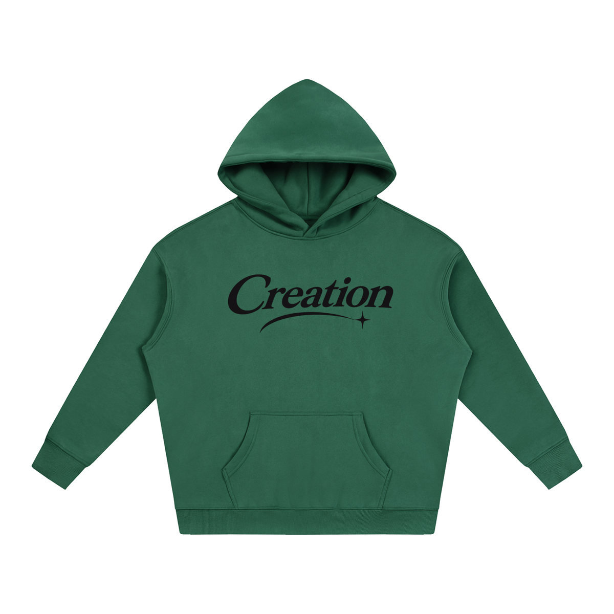 Creation Christian hoodie, Genesis 1 print, view 3